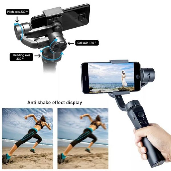 Stabilisateur Gimbal Axes T L Phone Stabilizer Professionnel Axis