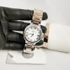 Montre Cartier Ballon Bleu deux Bracelet Argente Bronze prix maroc solde hawta hmizat saint valentin