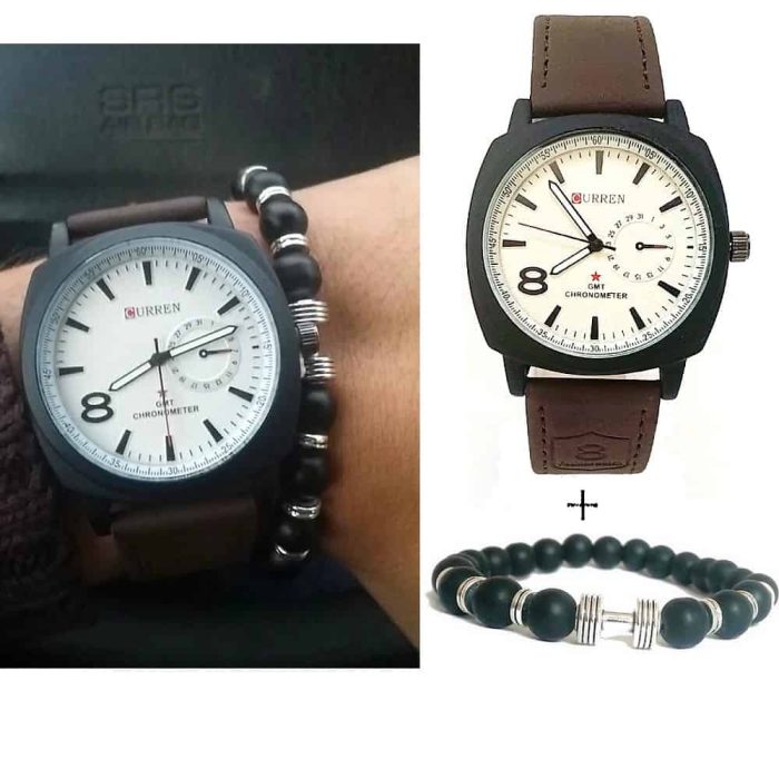 montrecurrentbracelethalteremarron