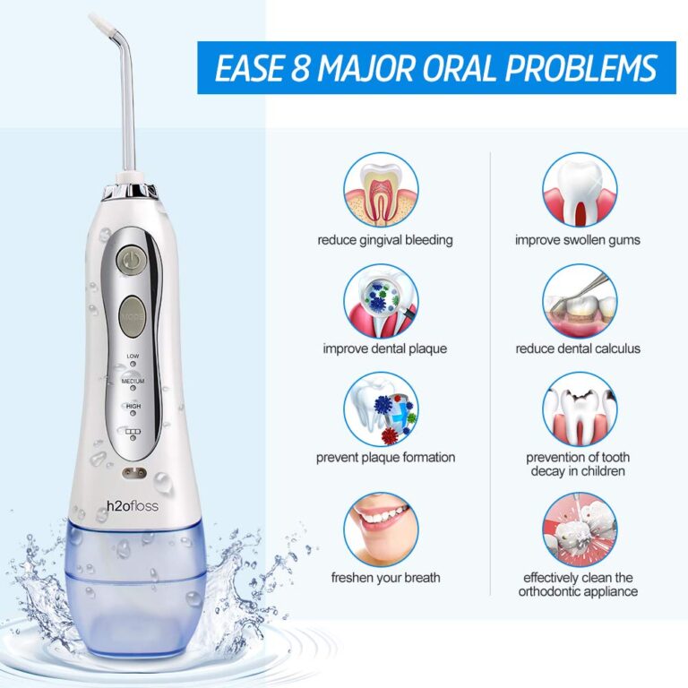 Jet Dentaire Portable Hydropulseur Irrigateur Oral Professionnel