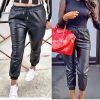 Pantalon simili cuire promotion maroc solde vente promotion Faux cuire casablanca