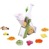 Coupe Legumes Ultra Rapide Mandoline Cutter Safe Slice قطاعة خضر وفواكه مبتكرة وسهلة frites