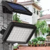 Lumiere Solaire Capteur de Mouvement Exterieur Etanche Lampe Led Projecteurs مصباح الطاقة الشمسية مع انارة قوية maroc installation
