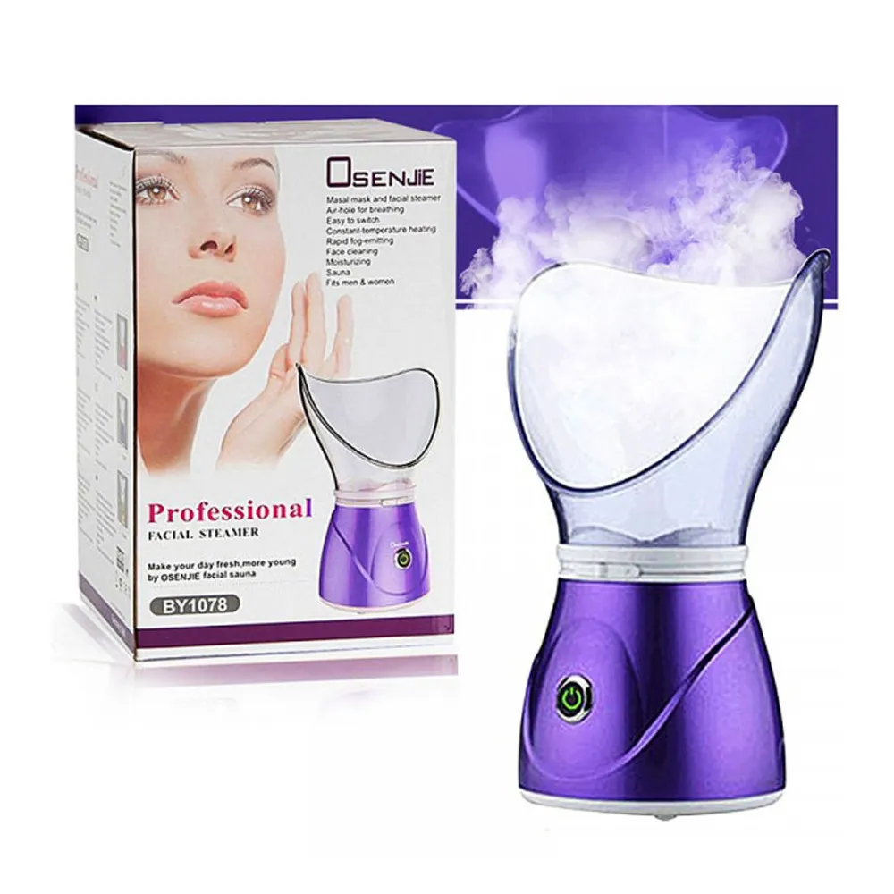 Machine Vapeur Facial Nasale Steamer - Nettoyant Pour Le Visage Spa et Sauna جهاز بخار الوجه