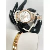 Montre Rolex Oyster Perpetual Femme Bronze + 3 Bracelet prix choc bijoux cadeau maroc