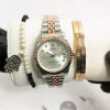 Montre Rolex Oyster Perpetual Femme Bronze 3 Bracelet prix choc sa3a