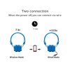 Nia Casque Q8 Original Bluetooth Android IOS Avec Lecteur Micro SD FM Radio Micro intégré – couleur bleu سماعة بلوتوث maroc casablanca hd gaming top ps4 top solde promo prix