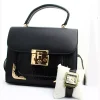 Pack Sac noir et montre Cartier Cadeau maroc