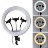 Ring Light 36cm Diametre Support 2m Support 3 Telephones maroc Casablanca 14 pouce top