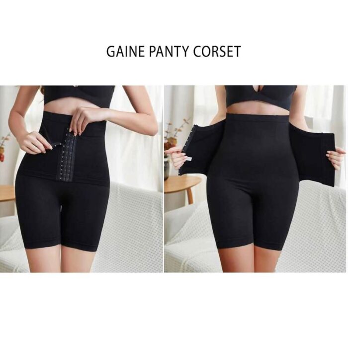 gaine combinaison corset modelant le corps pour fe panty