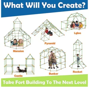 Kit Jeux Educatif Enfant Construction 3D Château ,Tunnels, Tentes, Maison de jeu, assemblage de jouets éducatifs maroc 3achoura ado