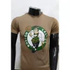 T shirt Boston Celtics NBA Homme Couleur Marron tshirt ete coton pris solde sayf
