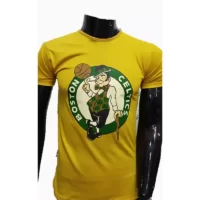 T shirt Boston Celtics Prix NBA Homme Gold tshirt maroc casablanca slip solde promo