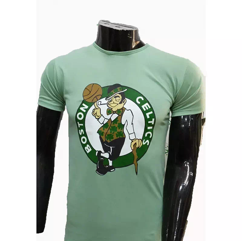 T shirt Boston Celtics Prix NBA Homme Vert maroc ete tshirt slip solde promo - T-shirt Boston Celtics NBA Homme Couleur Vert