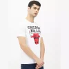 T-shirt Chicago Bulls NBA Homme Couleur Blanc maroc casablanca solde sayf été plage