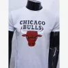 T shirt Chicago Bulls NBA Homme Couleur Blanc maroc casablanca solde sayf reelle photo