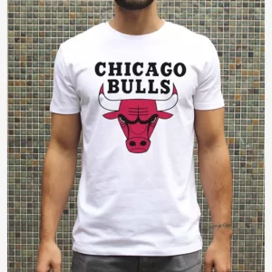 T shirt Chicago Bulls NBA Homme Couleur Blanc maroc casablanca solde sayf tshirt marocain adulte 300x300 - Promotions Soldes Hmizat été Maroc صيف المغرب هميزات عروض و تخفيضات أسعار البضائع￼