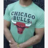T-shirt Chicago Bulls NBA Homme Couleur Vert Maroc été style tshirt chic nike solde promo jumia