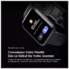 Montre Smartwatch F13 Etanche IP67 Capteur Temperature Frequence Cardiaque Sommeil Saturation Oxygene Sanguin maroc marjane