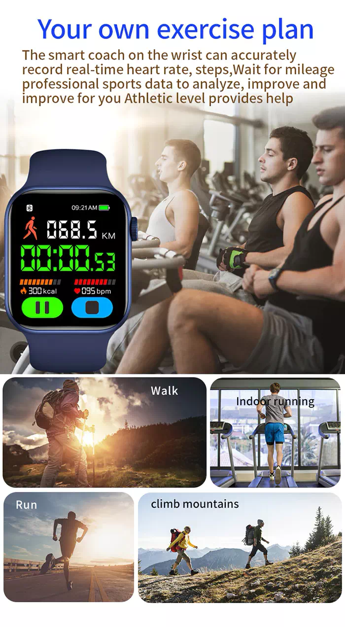 Montre Smartwatch LD9 Serie 7 Etanche IP67 Moniteur de Temperature de Frequence Cardiaque et de Sommeil maroc prix sommeil - Montre Smartwatch LD9 Serie 7 Pro Noir Etanche IP67, Moniteur de Température, de Fréquence Cardiaque et de Sommeil maroc