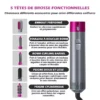 Lisseur lectrique automatique 5 en 1 s che cheveux brosse s che cheveux ensemble de fer Lisseur lectrique automatique 5 en 1 s che cheveux brosse s che cheveux ensemble de fer