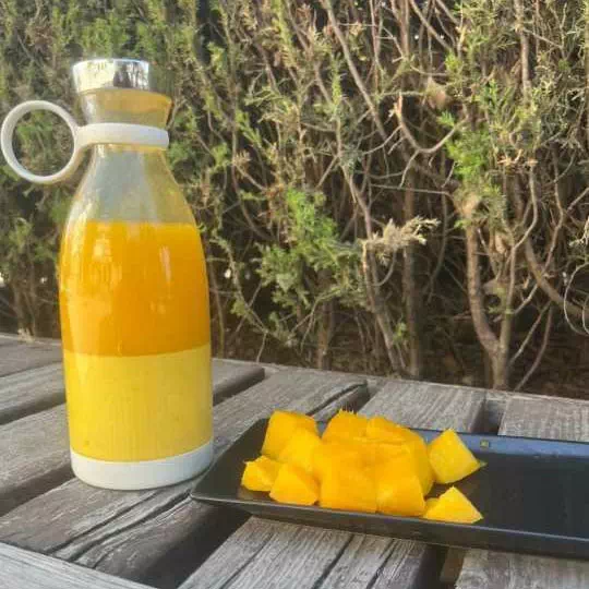 Mixeur Blender Portable Sans Fil Smoothie Fruits gym Rechargeable par USB Couleur Blanche maroc prix solde casablanca