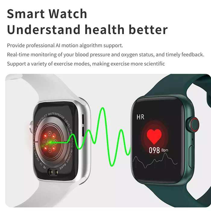 smartwatch i7 Pro Max Smart Watch Series 7 montre connectee maroc prix solde noir casablanca capteur