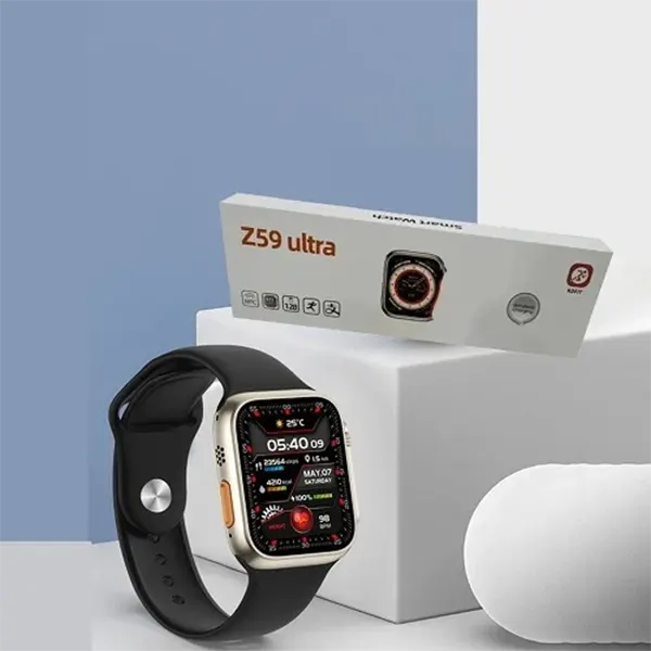 smartwatch serie 8 Z59 montre connecte maroc prix solde casablanca rabat livraison gratuite noir