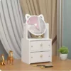 Commode de maison avec jolis chats tiroirs avec miroir rotatif organisateur de maquillage brosse a ongles boite de rangement de bijoux prix maroc Commode de maison avec jolis chats tiroirs avec miroir rotatif organisateur de maquillage brosse a ongles boite de rangement de bijoux prix maroc