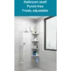 Etagere Telescopique Reglable 4 Niveaux Organisateur Salle de Bain prix maroc solde