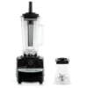 Robolux Blender maroc prix Robot Mixeur Puissant 3500W 15 Vitesses 2 Bols Incassable Presse agrumes Cafe cereales Noir solde promo electroplanet bim