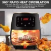 robolux air fryer friteuse sans huile air chaud prix maroc promo