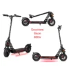trottinette electrique 800w bison urbaine Noir maroc prix solde scooter trotinette garantie neuf