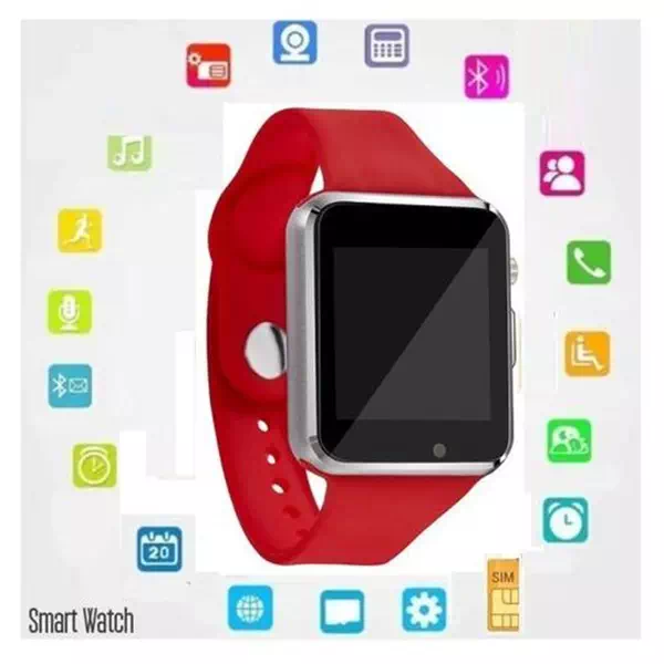 smart montre watch connectee bluetooth tactile15carte sim microsd bracelet sport red 5ec9f5dbc4077