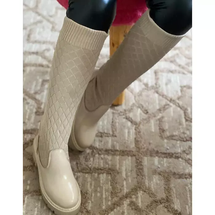 Bottes à semelle pour femmes botte chaussettes respirantes beige decathlon maroc livraison casablanca rabat marrakch fes tanger agadir pomo Bottes à semelle pour femmes botte chaussettes respirantes beige decathlon maroc livraison casablanca rabat marrakch fes tanger agadir pomo