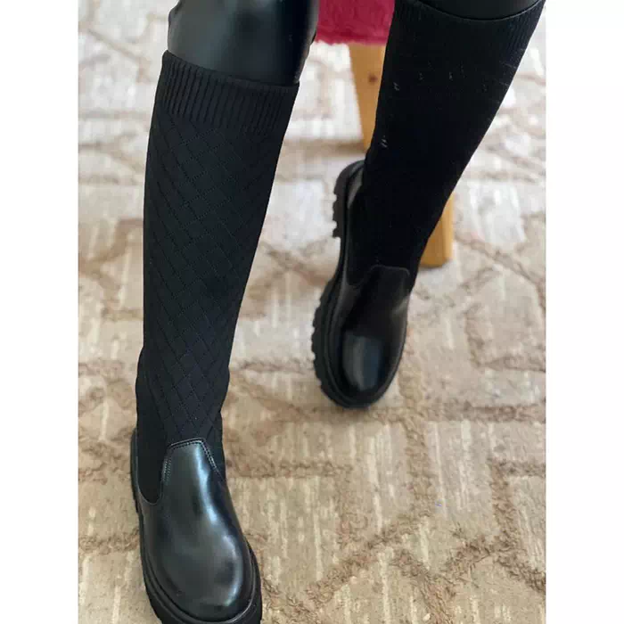 Bottes à semelle pour femmes botte chaussettes respirantes noir maroc livraison gratuite casablanca rabat marrakch fes tanger agadir Bottes à semelle pour femmes botte chaussettes respirantes noir maroc livraison gratuite casablanca rabat marrakch fes tanger agadir