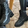 Bottine chaussures Noir talons hauts maroc prix solde marrakech casablanca rabat