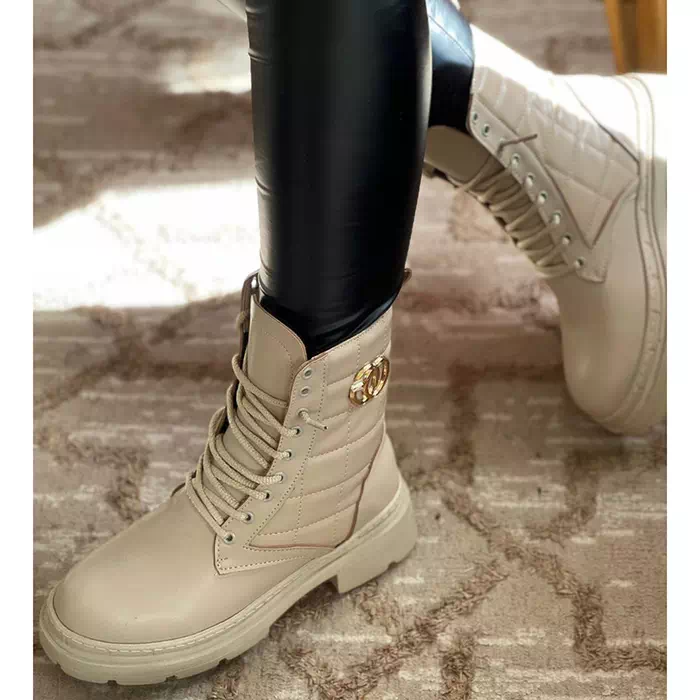 Chaussures Bottines Pour Femme Sublime Couleur beige chic maroc prix solde Chaussures Bottines Pour Femme Sublime Couleur beige chic maroc prix solde
