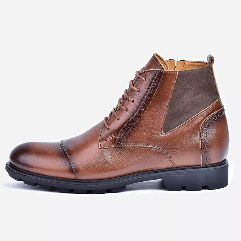boutine bottine chaussure homme cuir marron maroc prix solde acheter en ligne promotion livraison gratuite casablanca marrakech rabat agadir solde fes