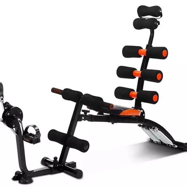 six pack care plus avec pedale maroc banc d'entraînement Abdominal multifonctionnel 6 en 1 fitness maison livraison